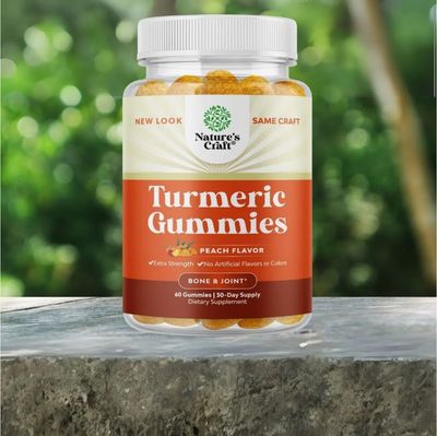 NATURE'S CRAFT TURMERIC GUMMIES 60G