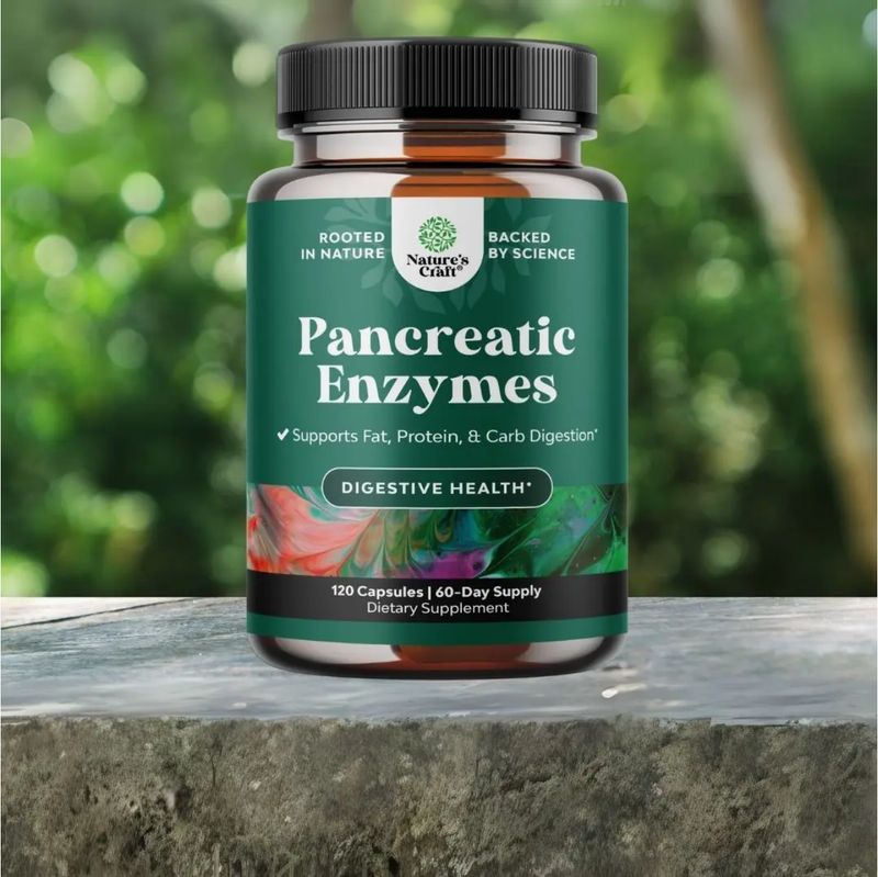 NATURE'S CRAFT PANCREATIC ENZYMES 120C