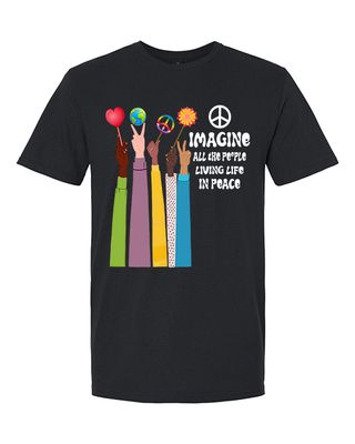 IMAGINE ALL THE PEOPLE T-SHIRT