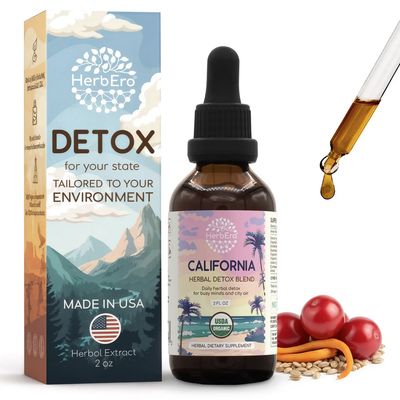 HERBERA CALIFORNIA DETOX BLEND 2 FL OZ