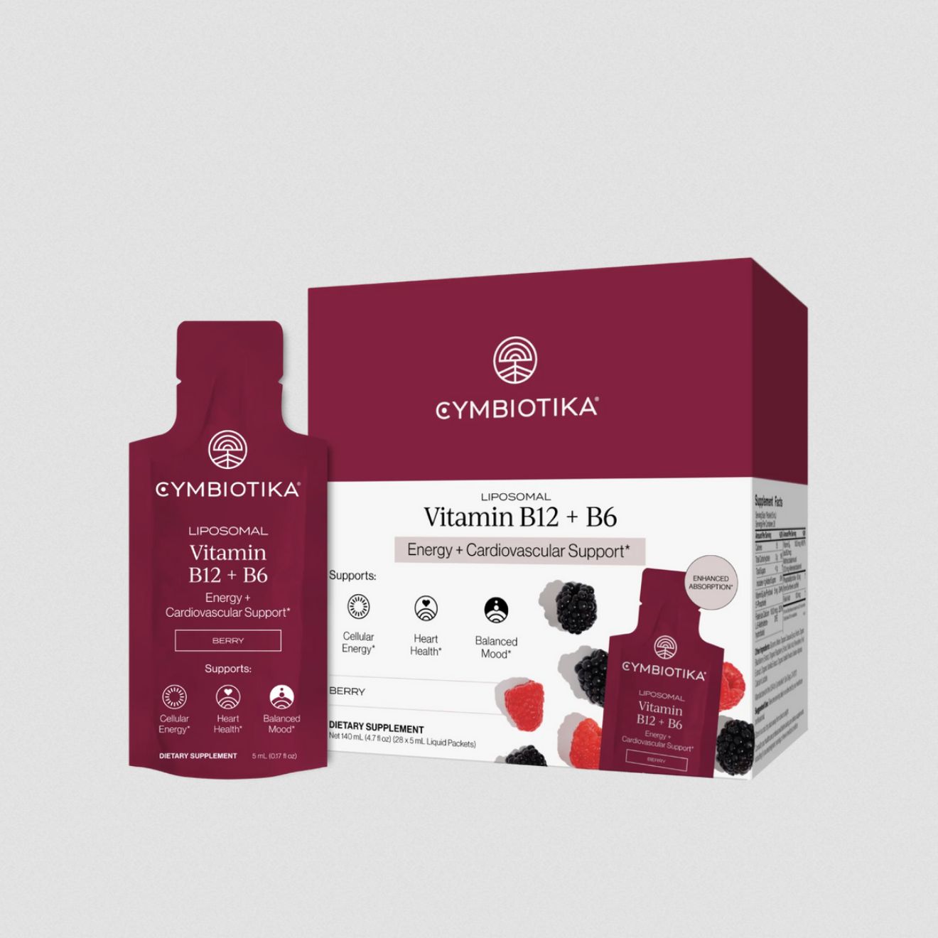 CYMBIOTIKA LIPOSOMAL  VITAMIN B12 + B6