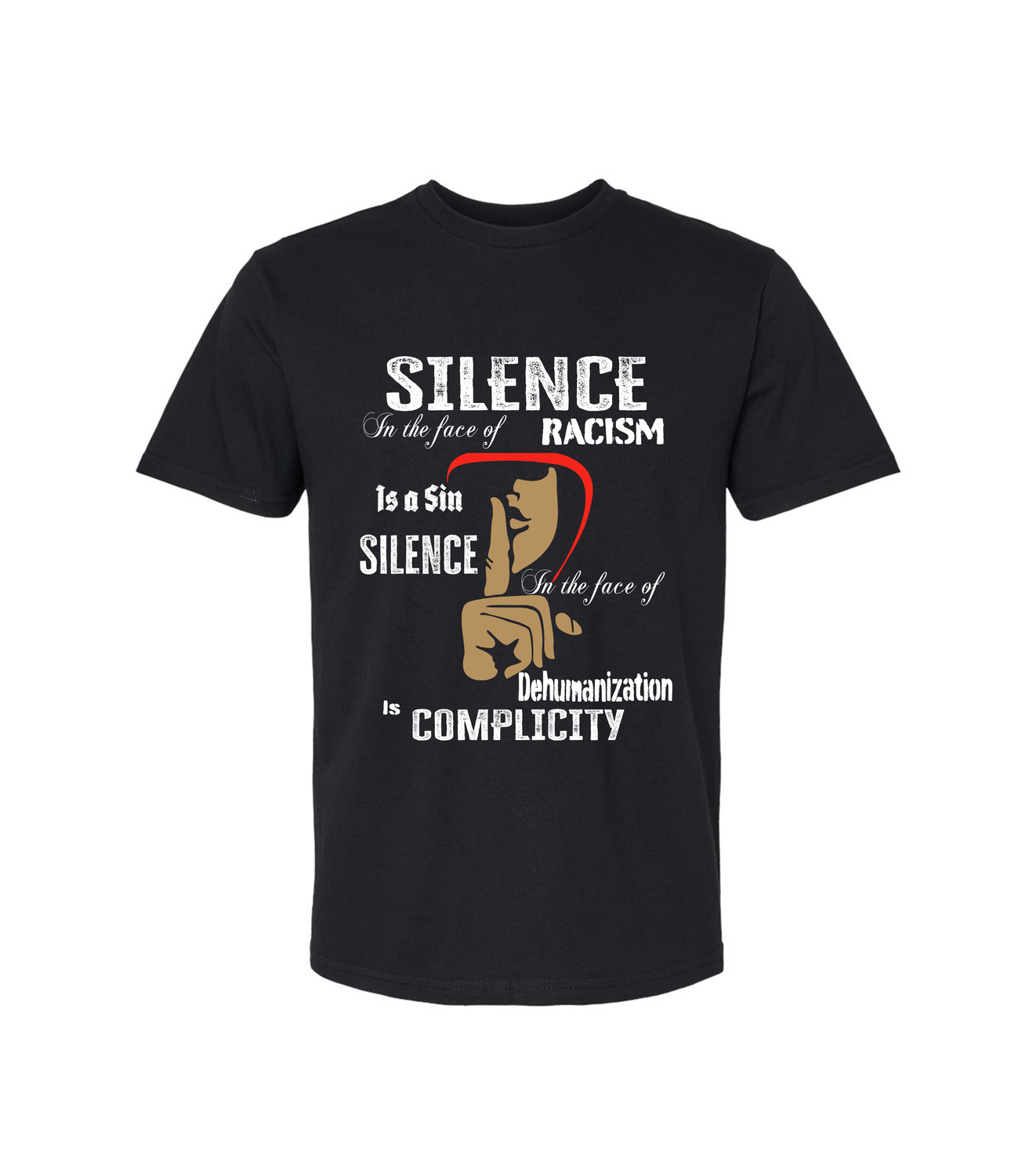 SILENCE COMPLICITY T-SHIRT