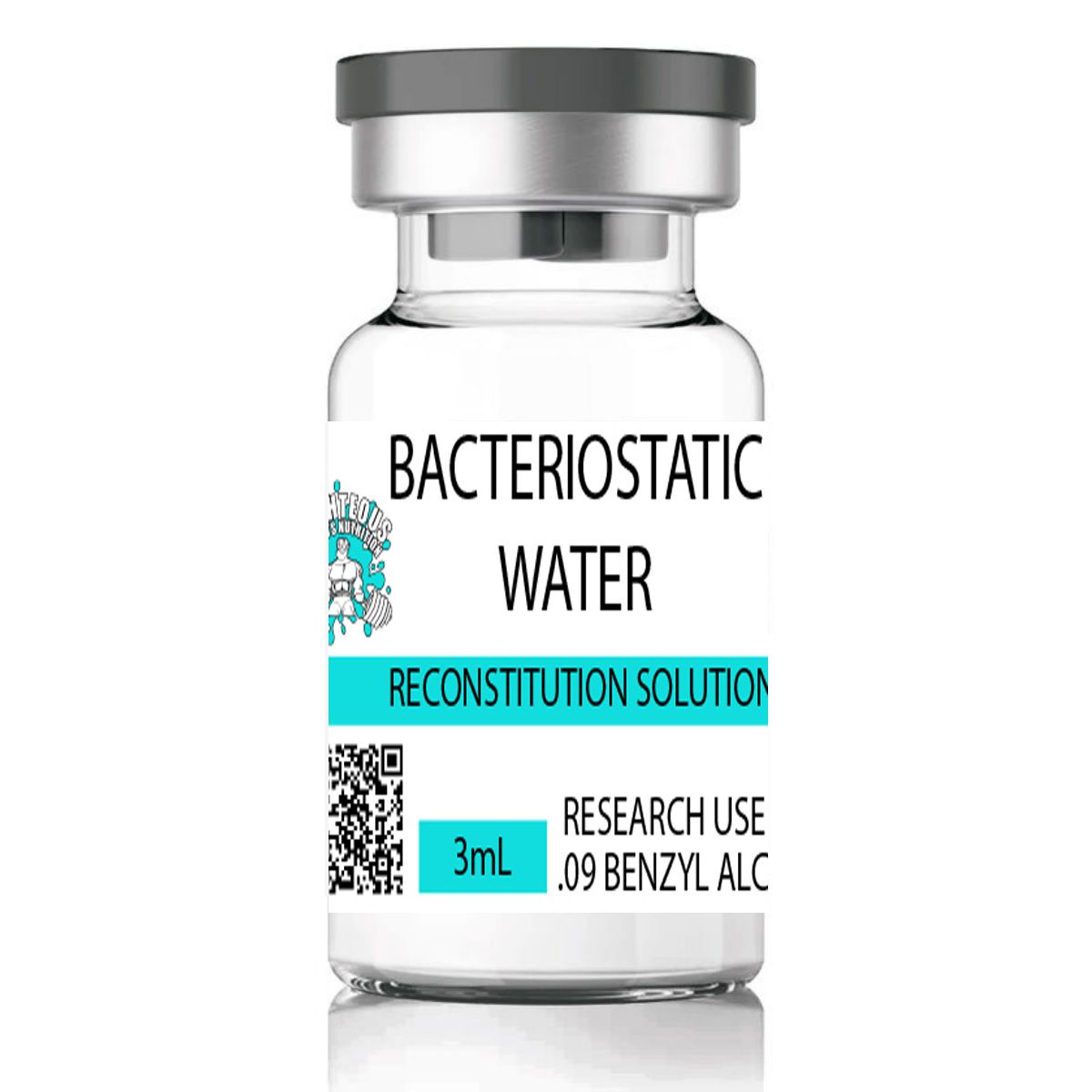 RIGHTEOUS BACTERIOSTATIC WATER / RECONSTITUTION SOLUTION 3M VIALS