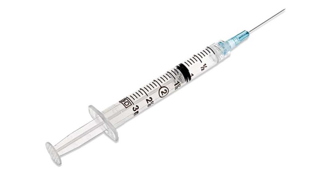 3mL SYRINGE 25GAUGE X 5/8"