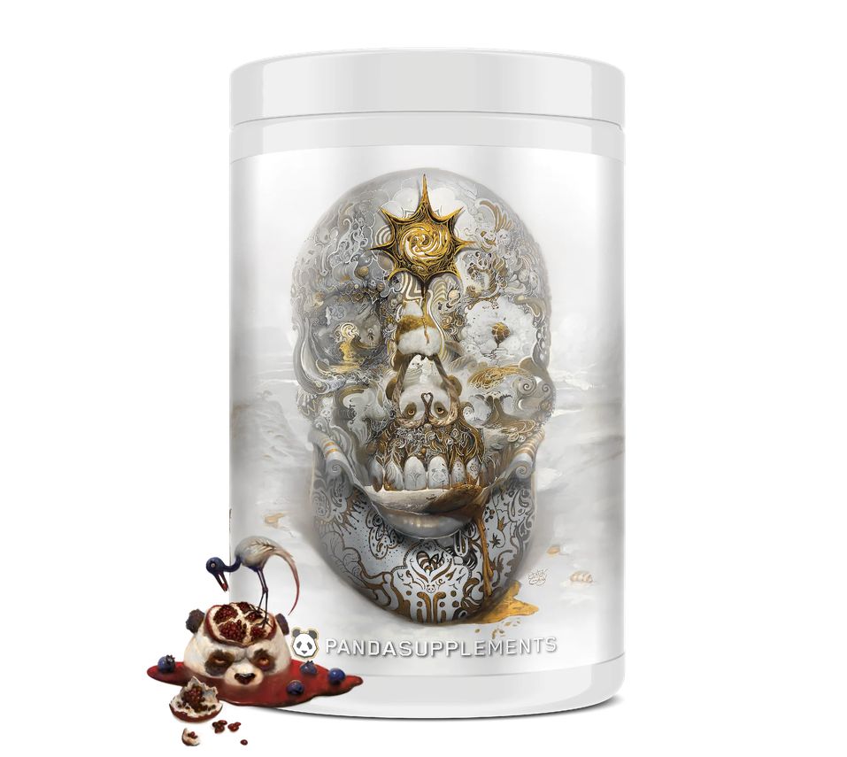 PANDA SKULL NOOTROPIC PRE WORKOUT BRAIN BUSTER (BLUEBERRY POM)