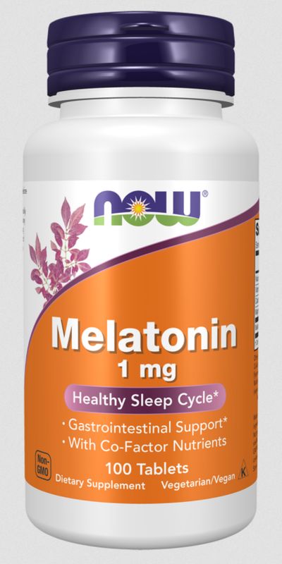 NOW MELATONIN 1MG COMPLEX 100T