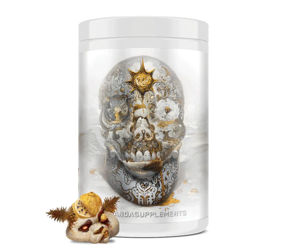 PANDA SKULL NOOTROPIC PRE WORKOUT INSANE IN THE MEMBRANE (LEMONBLUEBERRYPINEAPPLE)