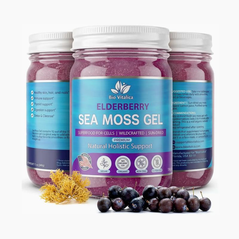BioVitalica - Sea Moss Elderberry Gel by Bio Vitalica