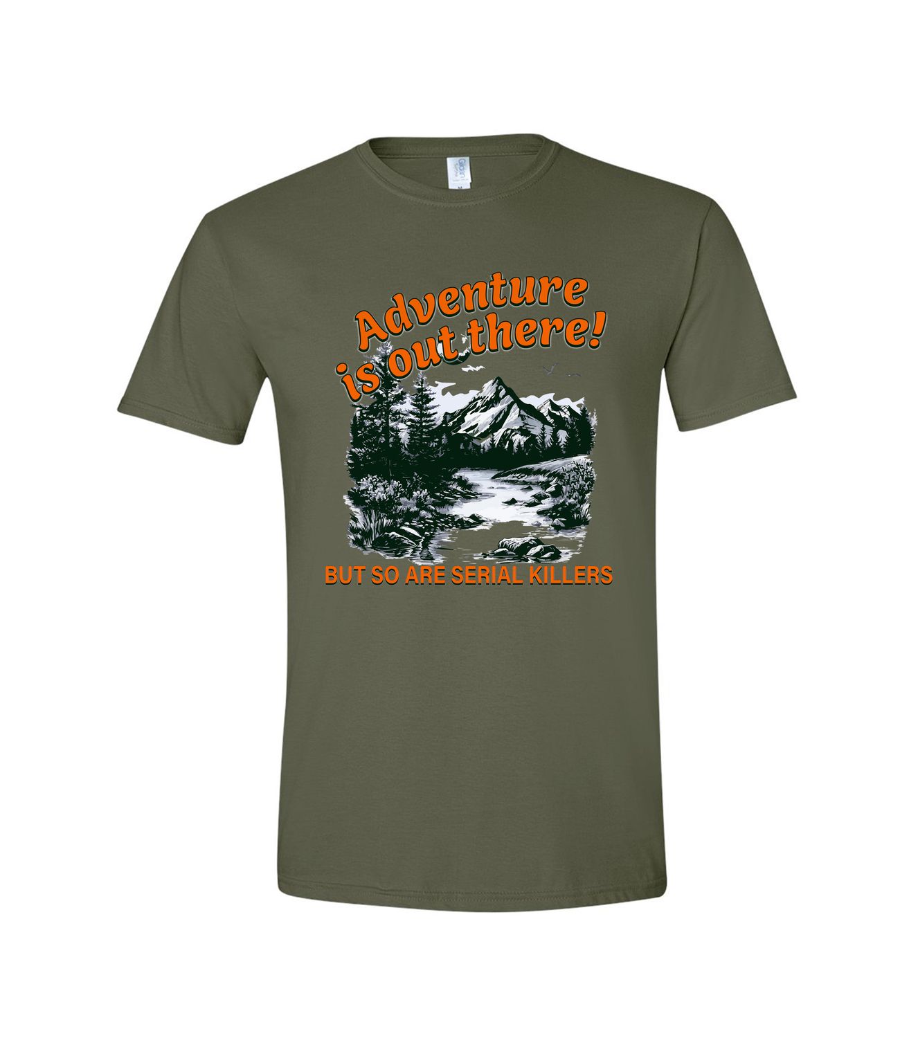 ADVENTURE AND SERIAL KILLERS T-SHIRT