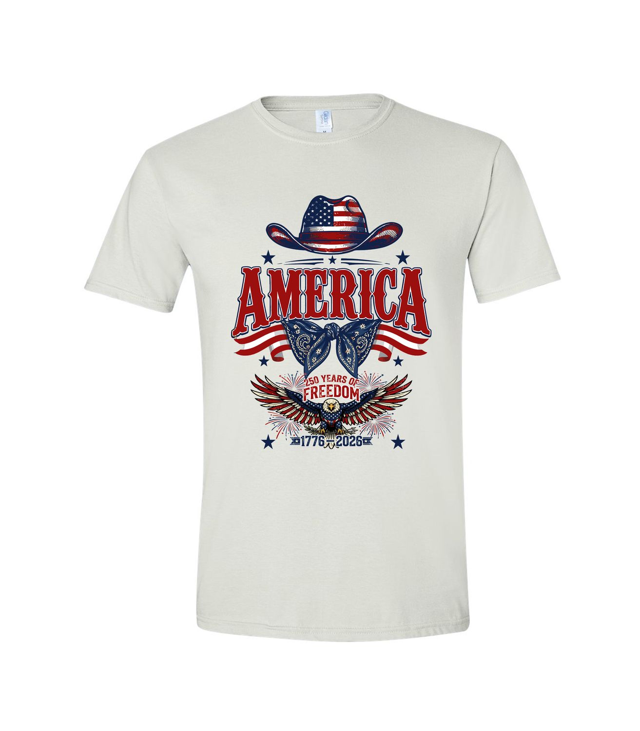 AMERICA 250 ANNIVERSARY COWGIRL SHIRT