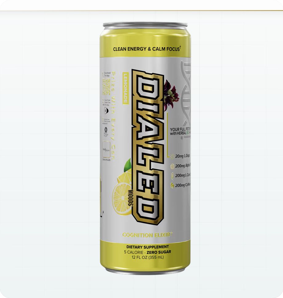 DIALED ENERGY DRINK LEMONADE