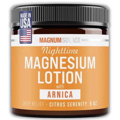 MAGNUM SOLACE NIGHTTIME MAGNESIUM LOTION CITRUS SERENITY 5OZ