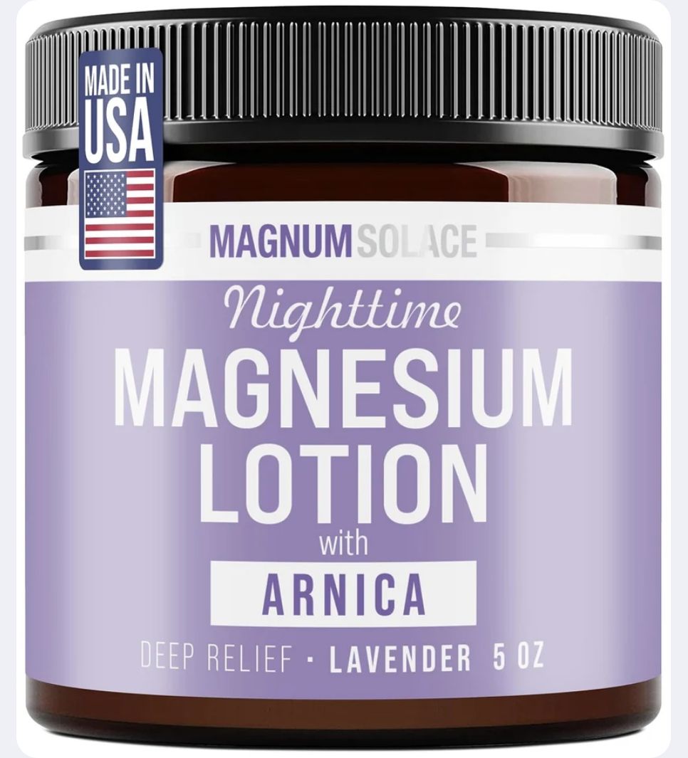 MAGNUM SOLACE NIGHTTIME MAGNESIUM LOTION LAVENDER