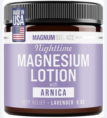 MAGNUM SOLACE NIGHTTIME MAGNESIUM LOTION LAVENDER