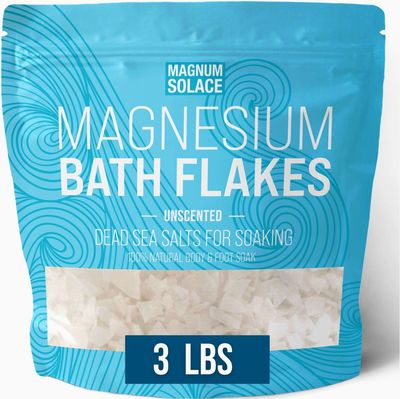 MAGNUM SOLACE MAGNESIUM BATH FLAKES 3LB