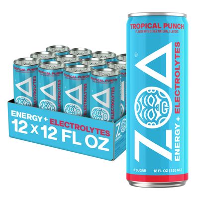 ZOA ENERGY + ELECTROLYTES TROPICAL PUNCH