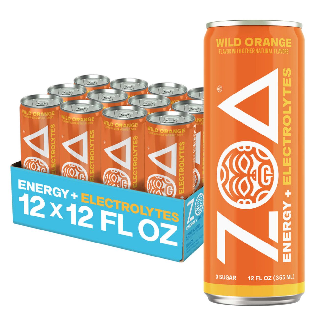 ZOA ENERGY + ELECTROLYTES WILD ORANGE