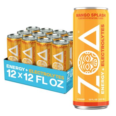 ZOA ENERGY + ELECTROLYTES MANGO SPLASH