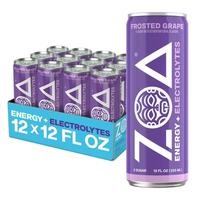 ZOA ENERGY + ELECTROLYTES FROSTED GRAPE