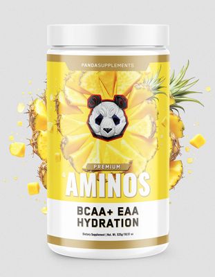 PANDA PREMIUM AMINOS BCAA + EAA HYDRATION PINEAPPLE SPLASH