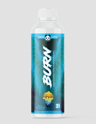 PANDA SUPPS BURN LIQUID NON-STIM THERMOGENIC RAZ LEMONADE