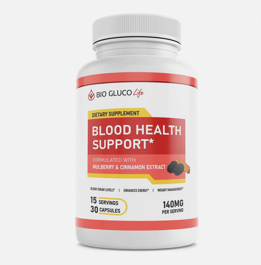 BIOGLUCO BLOOD HEALTH SUPPORT 15SVG
