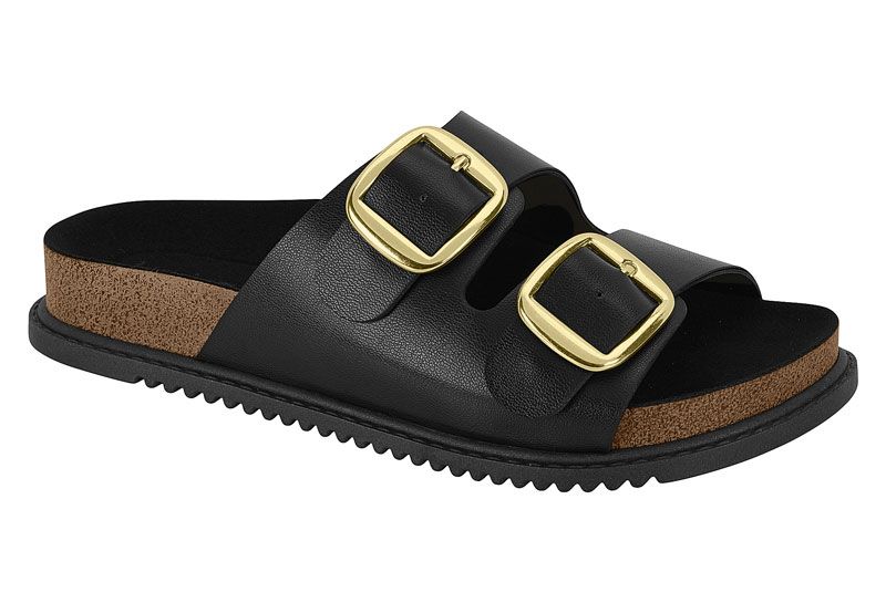 8523-108 - Beira Rio Black Napa