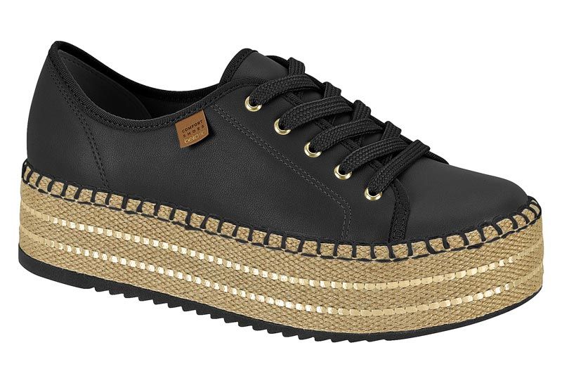 4232-410 - Beira Rio Black Napa