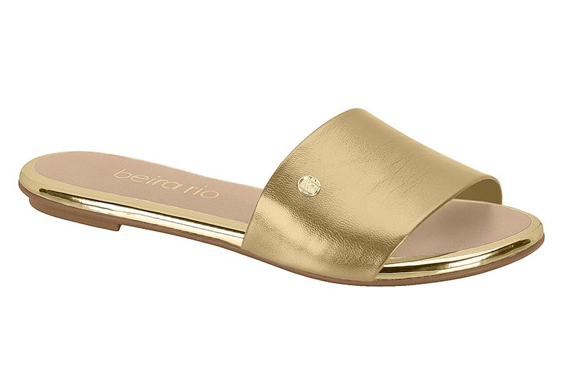 8367-665 - Beira Rio Golden Metalizado