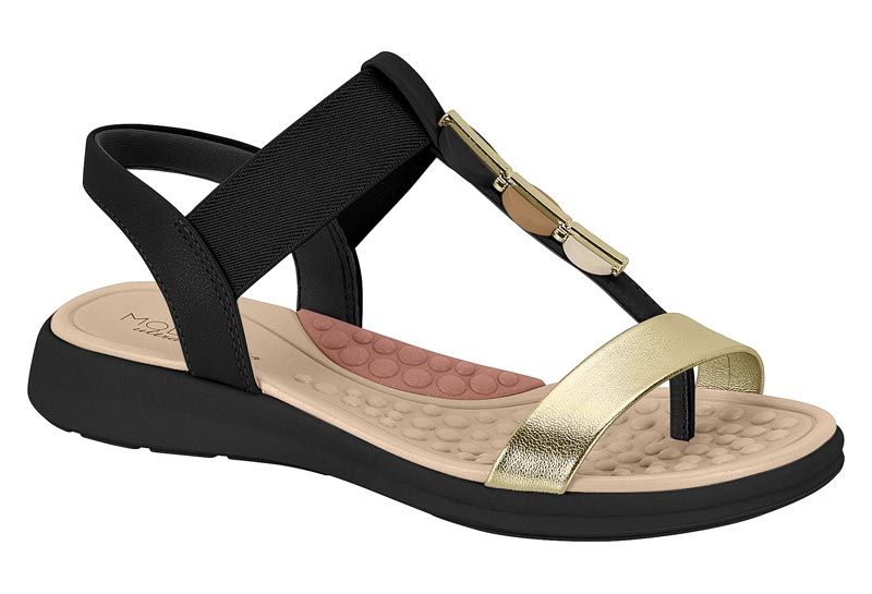 7174-109 - Modare Black Napa Floather / Golden Metalizado