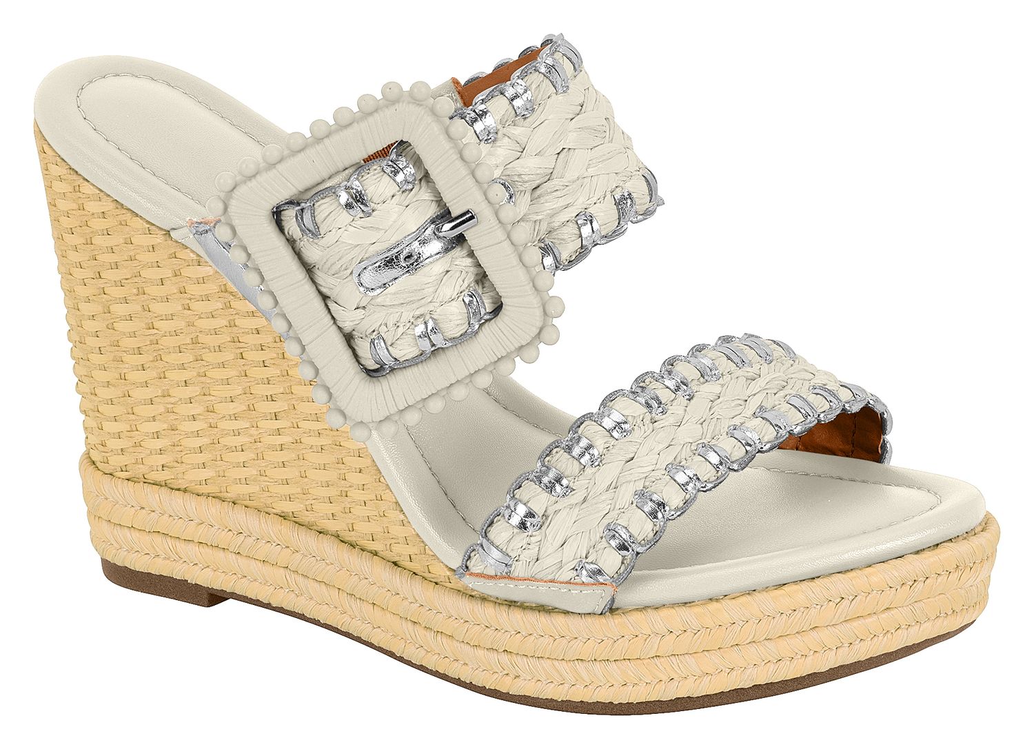 6283-5033 - Vizzano Off White Silver Pelica