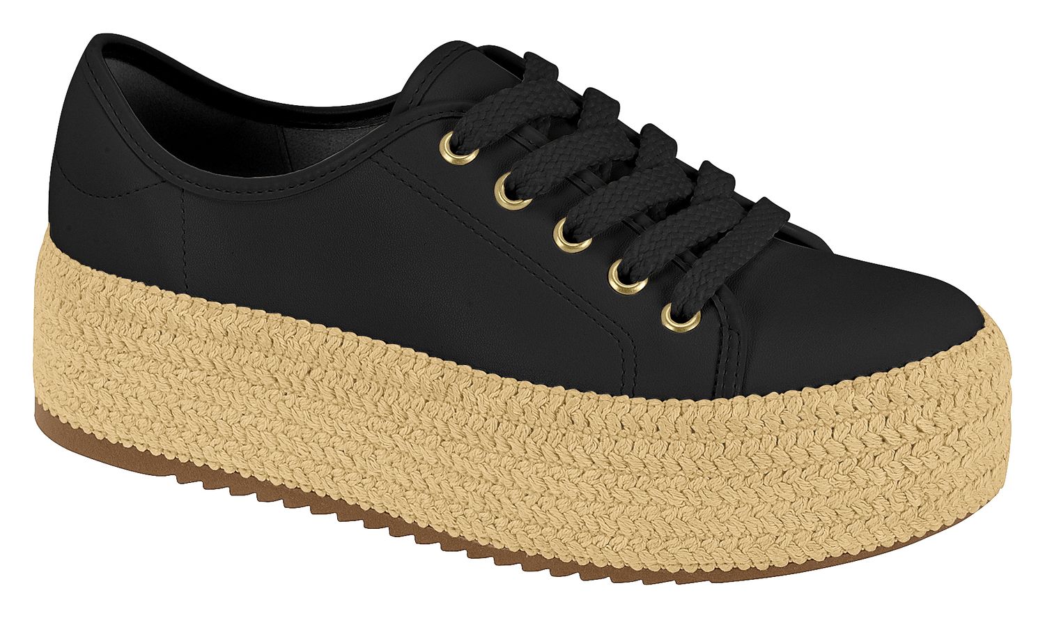 4232-615 - Beira Rio Black Napa