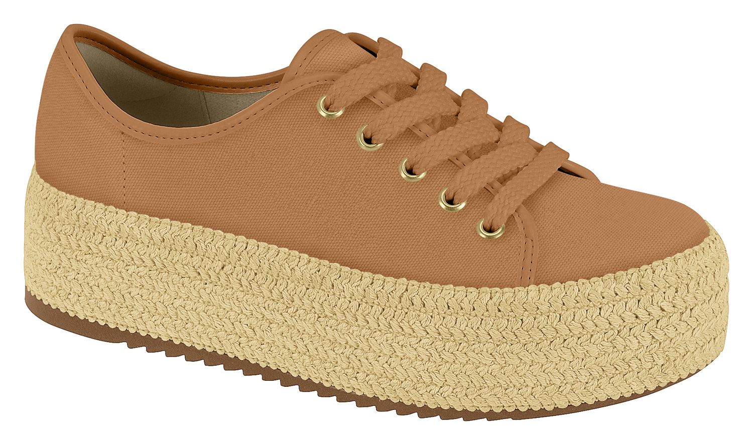 4232-615 - Beira Rio Camel Lona Sider