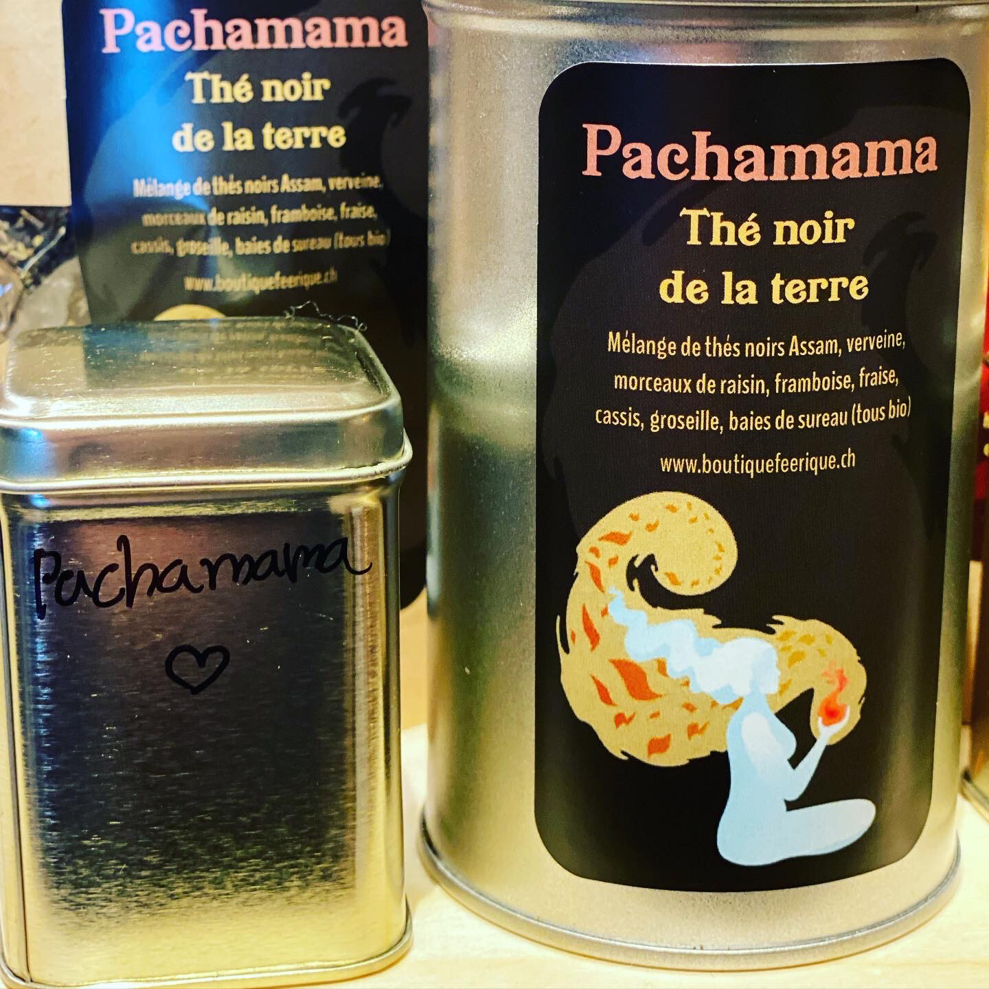 Pachamama, thé noir de la terre bio