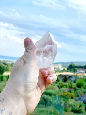Quartz de lémurie grande pièce no634