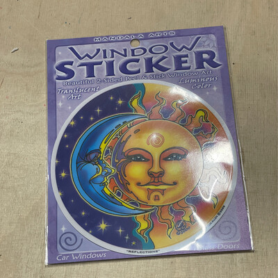 Sticker lune et soleil
