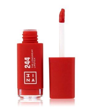 3INA the Longwear Lipstick Long-lasting Liquid Lipstick Shade 244 - Red 6 Ml
