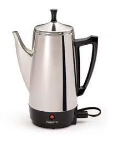Presto 12 Cup Stainless Steel Coffee Percolator