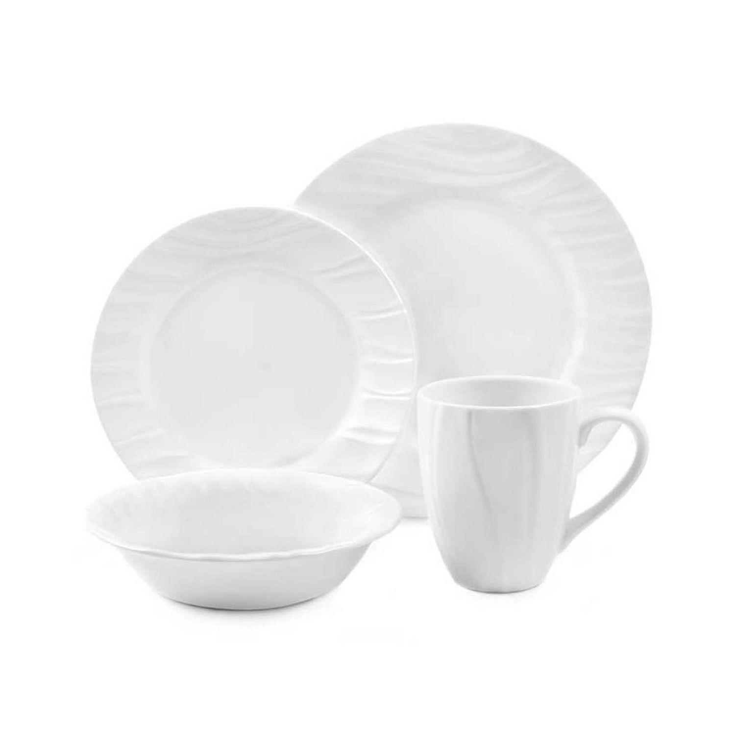 Corelle Boutique 16-Piece Dinnerware Set - Swept
