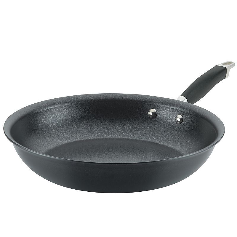 Anolon Advanced Home Hard-Anodized Nonstick 10.25&quot; Skillet - Onyx