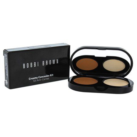 Bobbi Brown New Creamy Concealer Kit - Natural Tan Creamy Concealer + Pale Yellow Sheer Finish Pressed Powder 3.1g/0.11oz