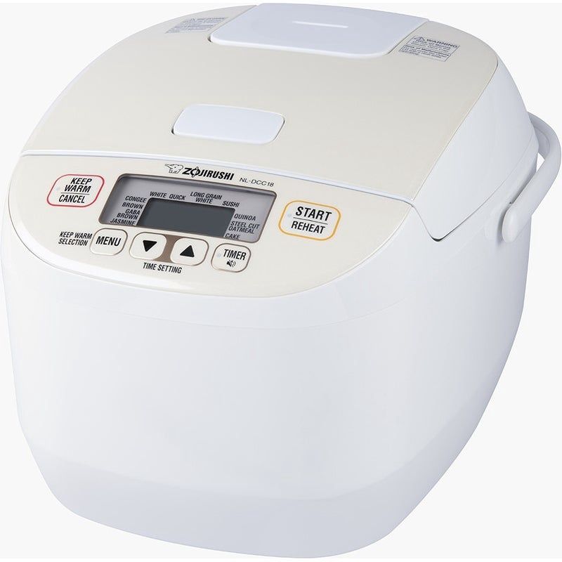 Zojirushi 10 Cup Automatic Rice Cooker &amp; Warmer - White - NL-DCC18CP