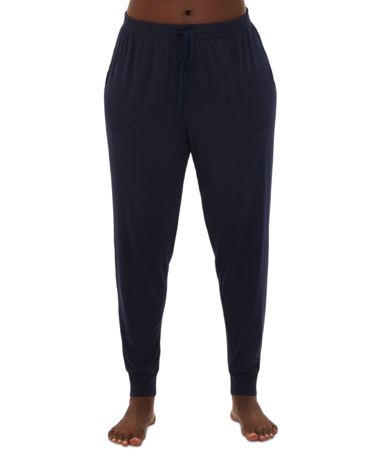 Gap GapBody Women&#39;s Drawstring-Waist Jogger Pajama Pants - Navy Uniform