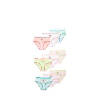 Maidenform HEATHER GREY/MULTI Girl S Pop of Heathers 9-Pack Panty  US 6