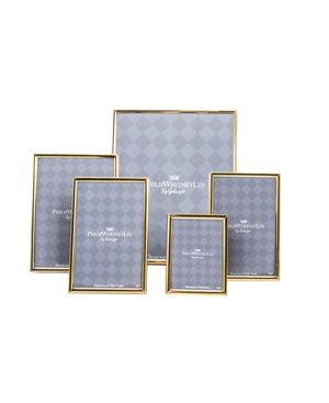 Philip Whitney 5 Piece Gold Plated Photo Frame Set - Gold