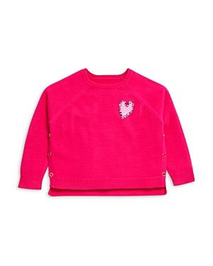 Aqua X Kerri Rosenthal Girls&#39; Button Side Sweater - Little Kid, Big Kid