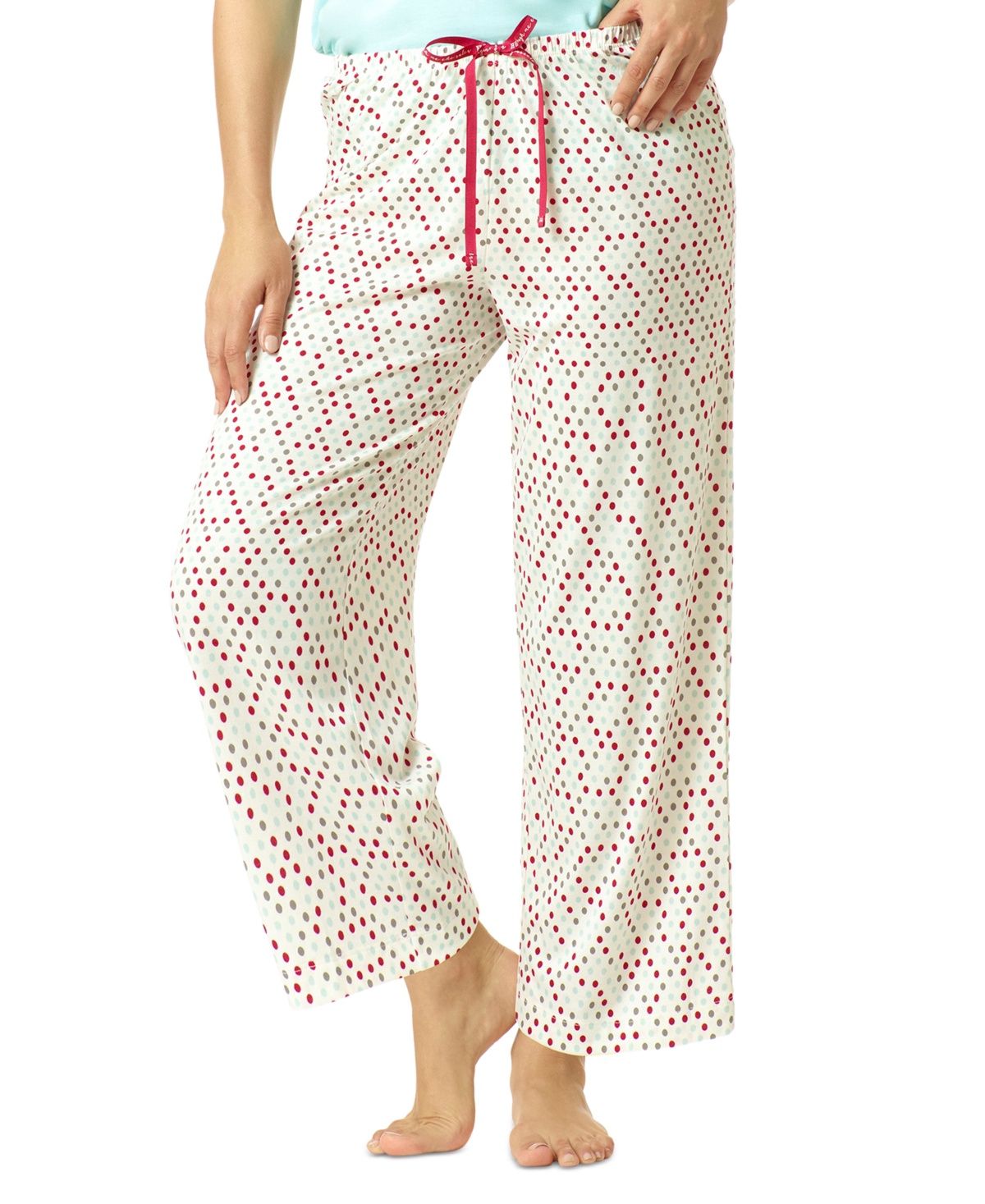 Hue Womens Be My Dot Classic Draw Off White M