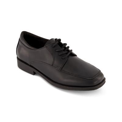 Kenneth Cole Boy&#39;s Bradley Apron Toe Dress Shoes - Black - Size 13 (Child)