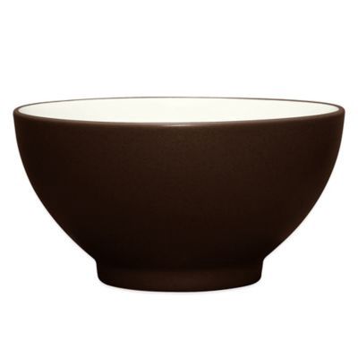 Noritake Colorwave Chocolate Rice Bowl