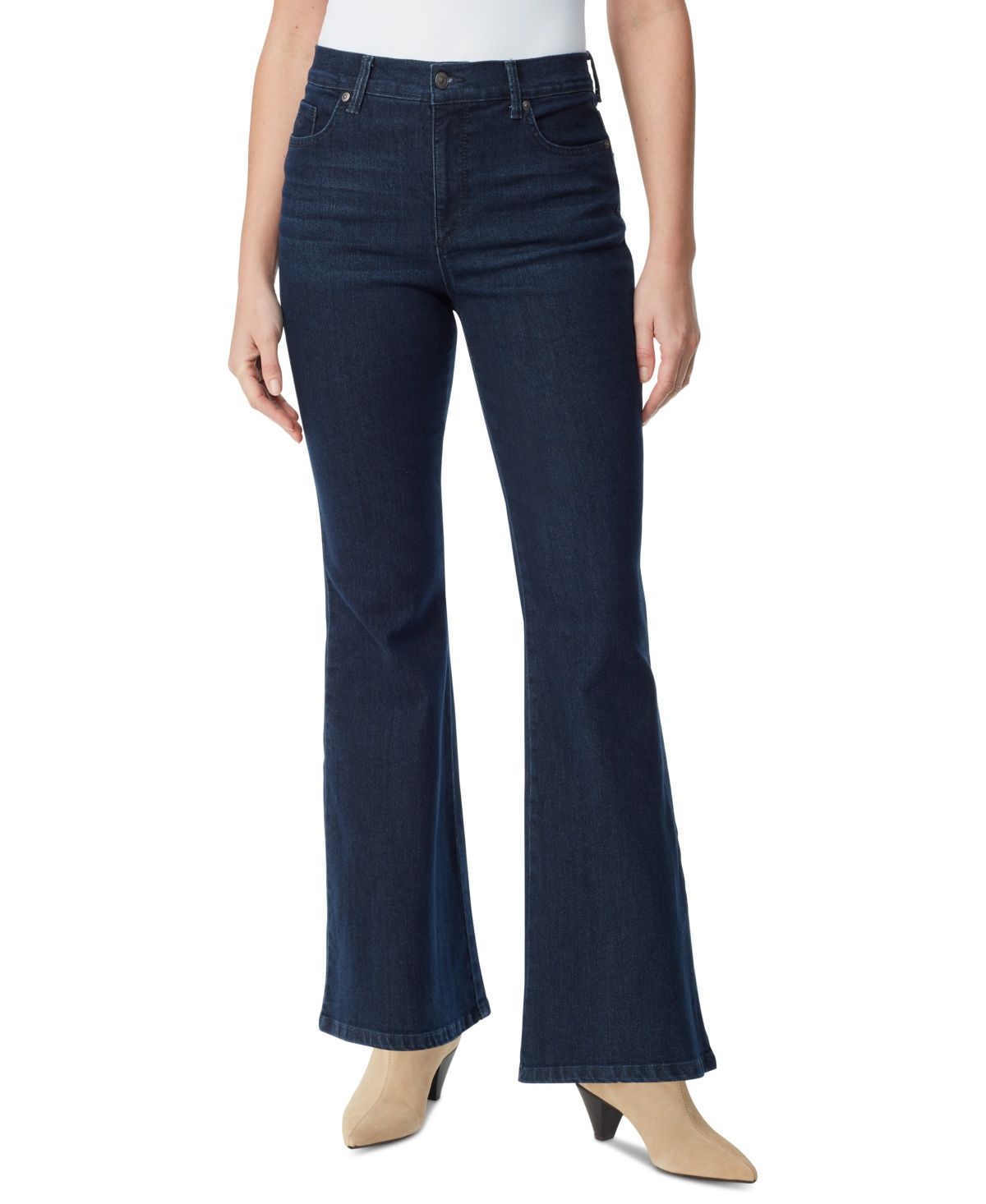 Gloria Vanderbilt Women&#39;s Amanda Flared-Leg Jeans - Portland Wash